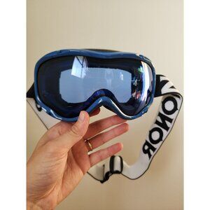 Zionor B1 blue sapphire ski goggles